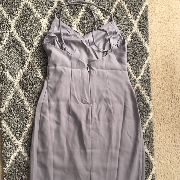 Lulu’s Making Eyes At You grey midi dress - Picture 11 of 11